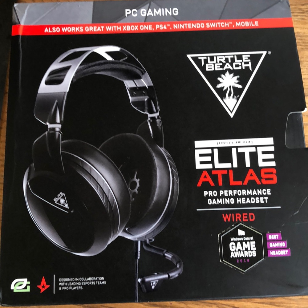 Gaming headset turtle beach elite atlas